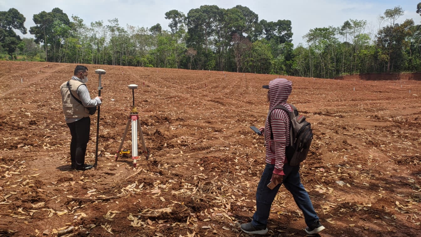 Jasa Pengukuran Titik Bidang Tanah